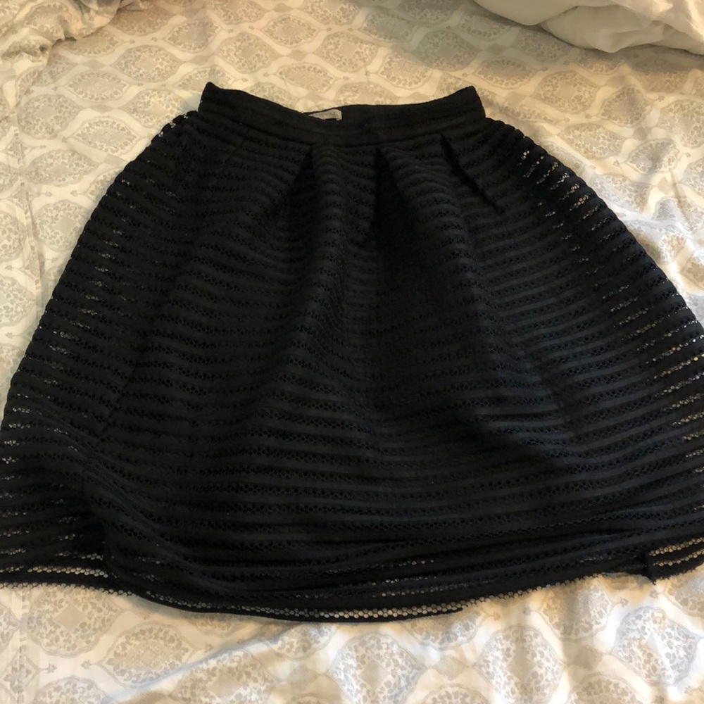 Black skirt